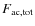 $F_{\rm ac,tot}$