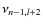 $\nu_{n-1, l+2}$