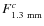 $F_{\rm 1.3~mm}^{c}$
