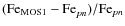 $({\rm Fe_{MOS1}-Fe}_{pn})/{\rm Fe}_{pn}$