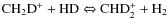 ${\rm CH_2D^+ + HD \Leftrightarrow CHD^+_2 + H_2}$