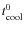$t_{\rm cool}^{0}$