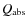 $Q_{\rm abs}$
