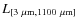 $L_{[3~\mu {\rm m},1100~\mu {\rm m}]}$