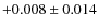 $+0.008\pm 0.014$