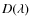 $D(\lambda)$