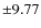 $\pm9.77$