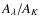 $A_{\lambda}/A_K$