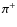 $\pi^{+}$