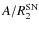 $A/R_{\rm 2}^{\rm SN}$