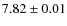 $7.82\pm0.01$