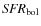 ${\it SFR}_{\rm bol}$