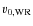 $v_{0,{\rm WR}}$