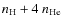 $n_{\rm H} + 4 ~ n_{\rm He}$