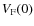 $V_{\rm F}(0)$