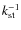 $k_{\rm st}^{-1}$