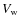 $V_{\rm w}$