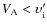 $V_{\rm A} < \upsilon'_{\rm
i}$