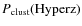 $P_{\rm clust}({\rm Hyperz})$