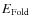$E_{\rm Fold}$