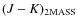 $(J-K)_{\rm 2MASS}$