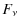 $\displaystyle F_{\nu}$