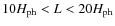 $10 H_{\rm ph} < L < 20 H_{\rm ph}$