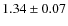 $1.34\pm0.07$