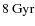 $8~{\rm Gyr}$