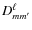 $D^{\ell}_{m m'}$