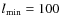 $l_{\rm min}=100$