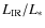 $L_{\rm IR}/L_*$