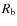$R_{\rm b}$