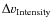 $\Delta v_{\rm {Intensity}}$