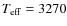 $T_{{\rm eff}}=3270$