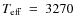 $T_{{\rm eff}}~=~3270$