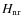 $H_{\rm nr}$