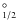 $^\circ _{1/2}$