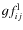 $gf_{ij}^{\rm l}$