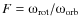 $F = \omegaup_{\rm rot}/
\omegaup_{\rm orb}$