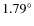 $1.79^{\circ}$