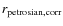 $r_{\rm petrosian,corr}$