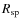 $R_{\rm sp}$