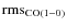 $\rm rms_{CO(1{-}0)}$
