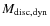 $M_{\rm disc,dyn}$
