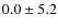 $0.0\pm5.2$