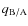 $q_{\rm B/A}$