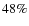 $48\%$