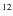 $\rm ^{12}$