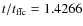$t/t_{\rm ffc}=1.4266$